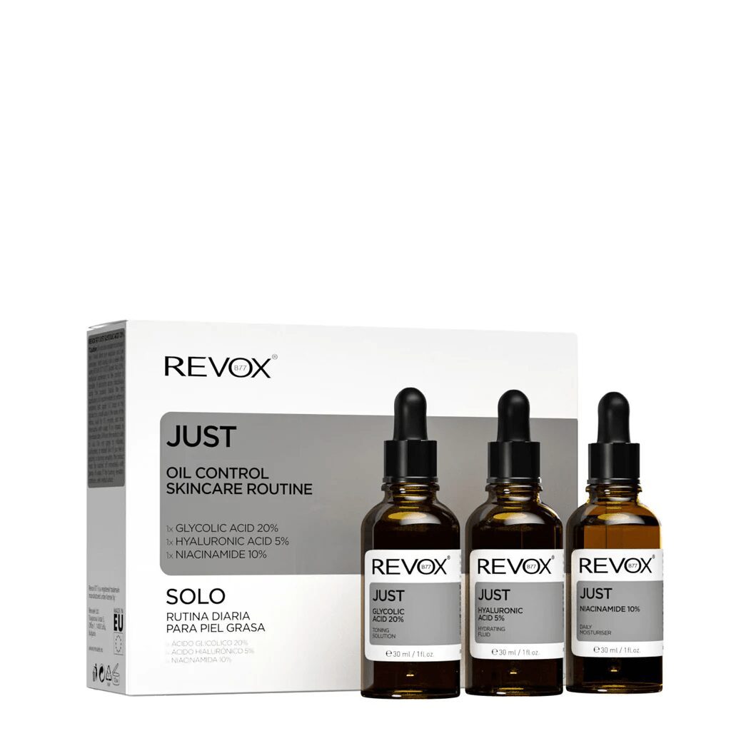 Revox - JUST Routine de Soins de la Peau pour le Contrôle du Sébum Revox - JUST Routine de Soins de la Peau pour le Contrôle du Sébum
