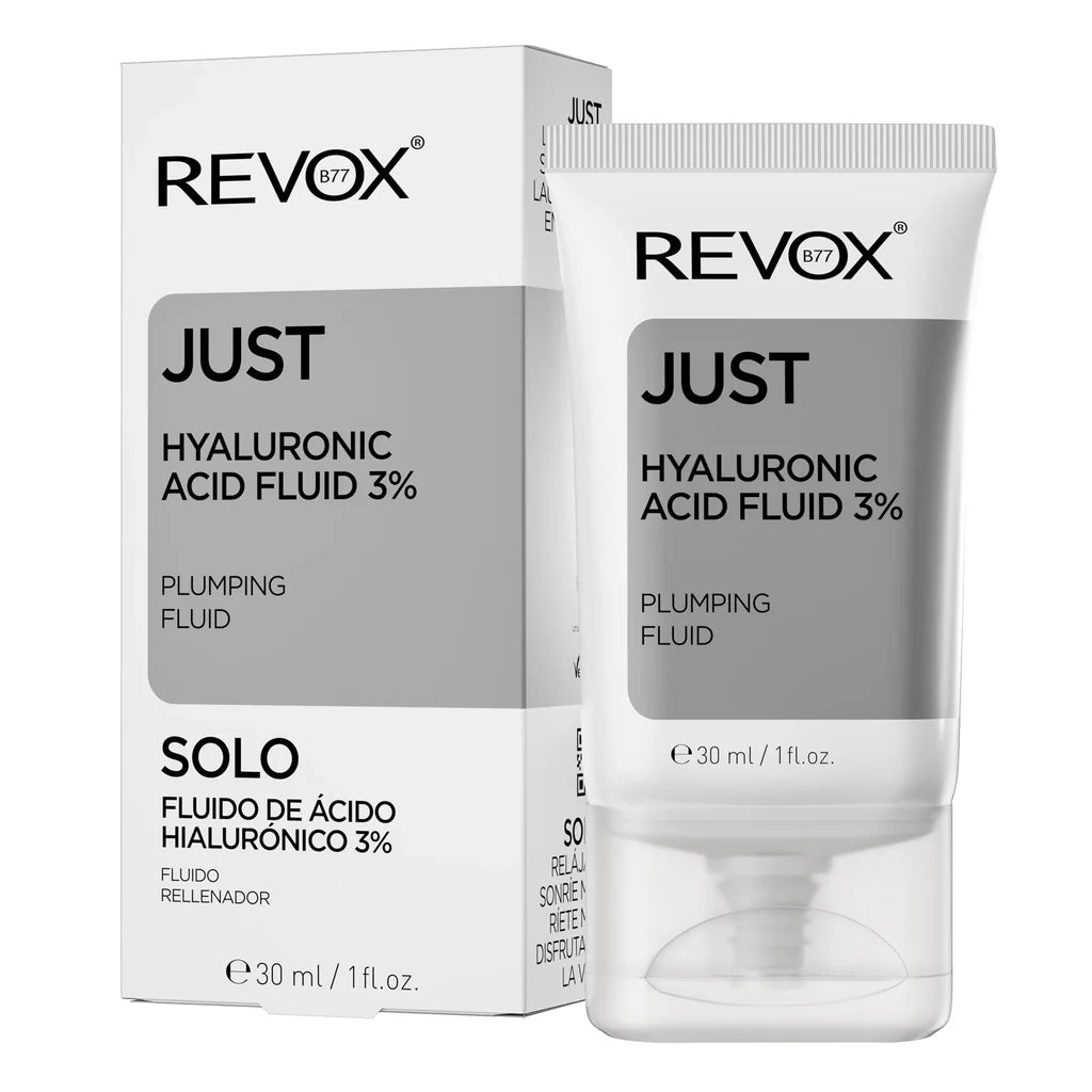 Revox - JUST fluide Acide Hyaluronique 3% Revox - JUST fluide Acide Hyaluronique 3%