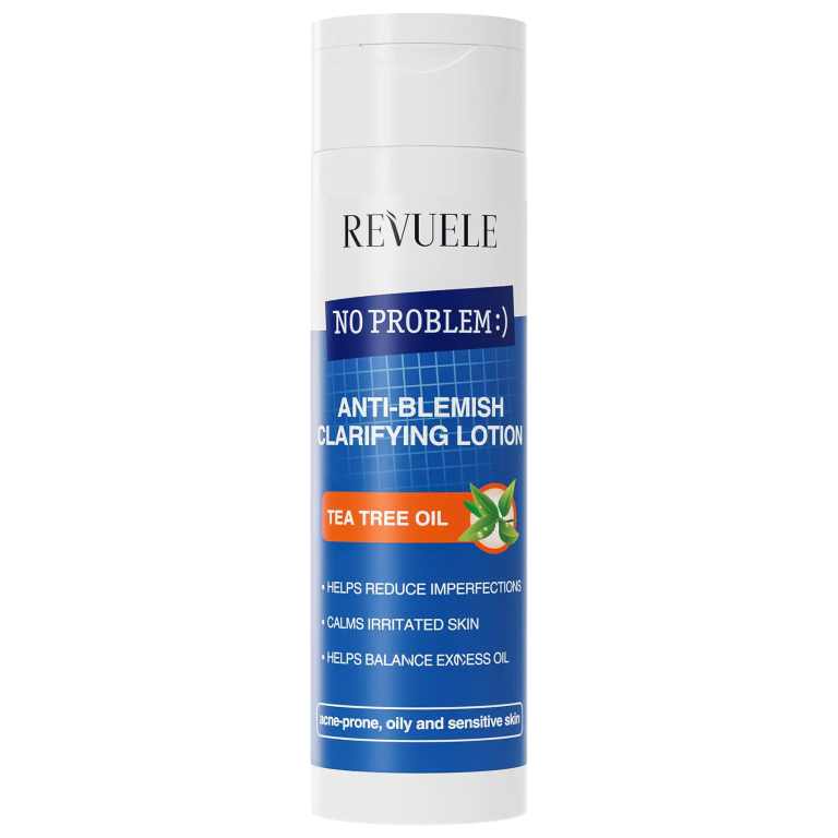 REVUELE No Problem Lotion Clarifiante Anti-Imperfections Tea Tree 200ml Tonique Purifiant Peaux Acnéiques