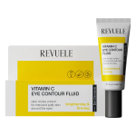 REVUELE  Vitamin C Fluide Contour Yeux 25ml Éclat Anti-Fatigue Anti-Cernes Anti-Poches Illuminateur