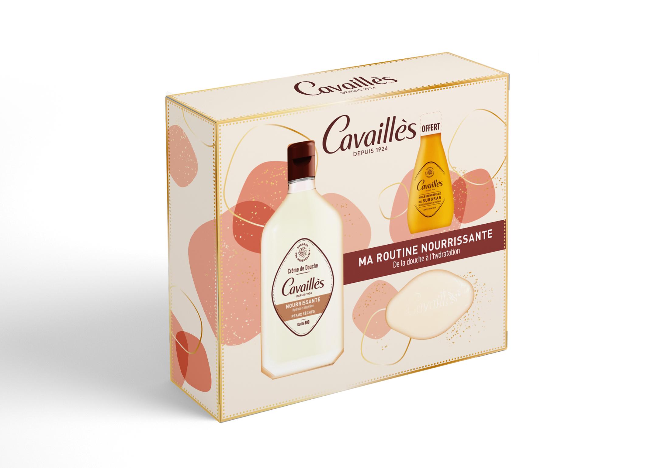 ROGÉ CAVAILLÈS Coffret Ma Routine Nourissante Coffret Cadeau Soin Corps Hydratation ROGÉ CAVAILLÈS Coffret Ma Routine Nourissante Coffret Cadeau Soin Corps Hydratation