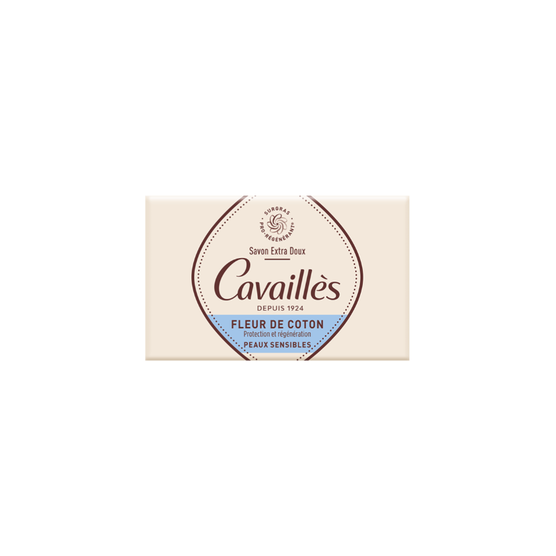 Roge Cavailles Fleur de Coton Savon Surgras Extra Doux 250g Roge Cavailles Fleur de Coton Savon Surgras Extra Doux 250g