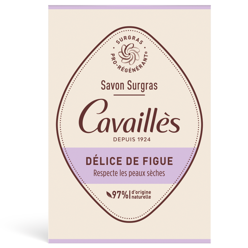 ROGE CAVAILLES Trio Savon Délice Figue 3x200g Surgras Nettoyant Doux Peau Douce ROGE CAVAILLES Trio Savon Délice Figue 3x200g Surgras Nettoyant Doux Peau Douce