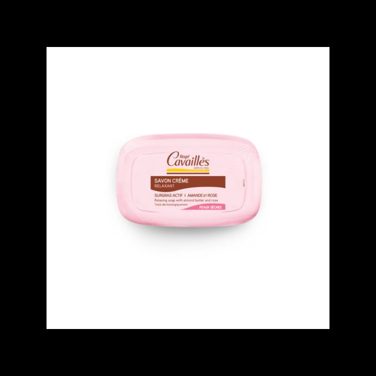 Roge Cavailles Relaxant Savon Crème Amande & Rose 115g