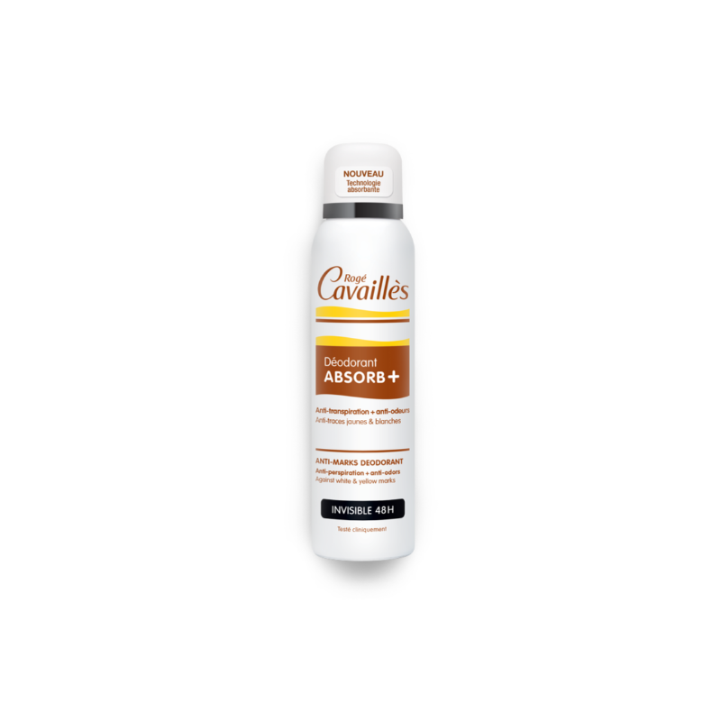 Roge Cavailles Absorb+ Deo Soin Invisible Spray 150 ml Roge Cavailles Absorb+ Deo Soin Invisible Spray 150 ml
