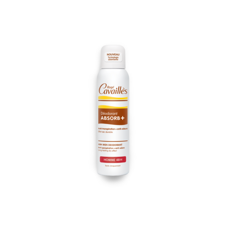 Roge Cavailles Absorb+ Deo Homme Soin Régulateur Spray 48H 150 ml