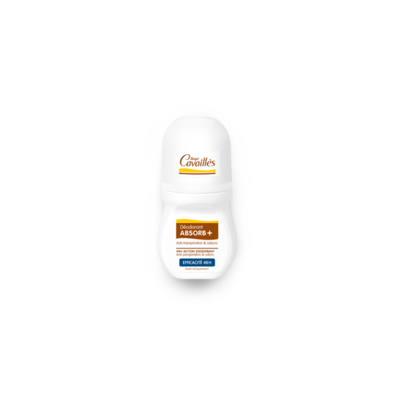 Roge Cavailles Absorb+ Deo Soin Régulateur 48H Roll On 50 ml