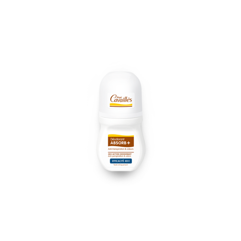 Roge Cavailles Absorb+ Deo Soin Régulateur 48H Roll On 50 ml Roge Cavailles Absorb+ Deo Soin Régulateur 48H Roll On 50 ml