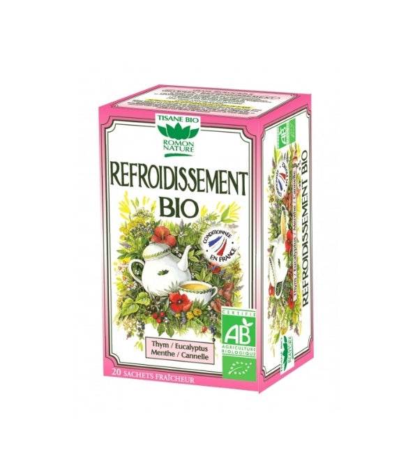 Romon Nature Infusion Refroidissement 20 Sachets Tisane Bien-Être Respiratoire Romon Nature Infusion Refroidissement 20 Sachets Tisane Bien-Être Respiratoire