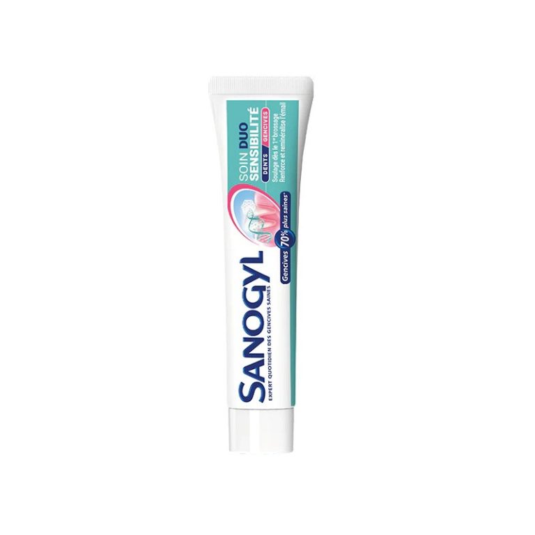Sanogyl Dentifrice Soin Duo Sensible Dents et Gencives