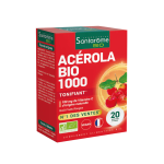 SANTAROME Acérola 1000 Tube 20 Comprimés Vitamine C Naturelle Immunité Vitalité Fatigue