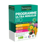 SANTAROME  Programme Ultra Minceur Bio 30 Ampoules Complément Alimentaire Minceur Détox