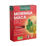 SANTAROME Moringa Maca BIO 20 Ampoules Complément Alimentaire Énergie Vitalité Tonus