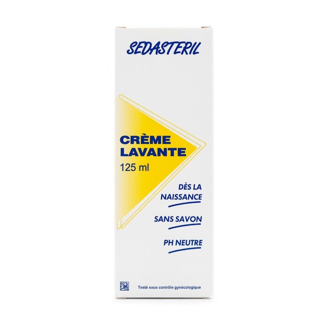 SEDASTERIL Crème Lavante Anti-Bactérien 125ml Nettoyant Visage Corps Hygiène Antibactérienne SEDASTERIL Crème Lavante Anti-Bactérien 125ml Nettoyant Visage Corps Hygiène Antibactérienne