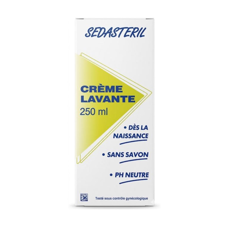 SEDASTERIL Crème Lavante Anti-Bactérien 250ml Nettoyant Visage Corps Hygiène Antibactérienne