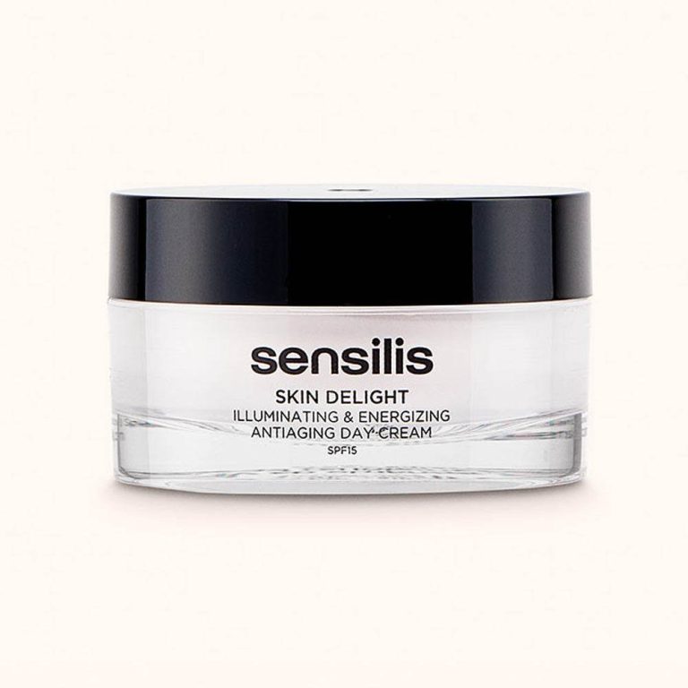 SENSILIS Skin Delight Day Cream Vitamine C SPF15 50ml Crème Jour Éclaircissante Antioxydante Anti-Taches Tous Types de Peaux