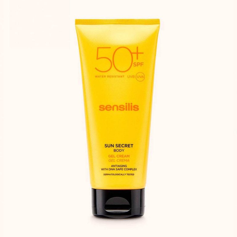 SENSILIS Sun Secret Body Gel-Cream SPF50+ 200ml Protection Solaire Corps Anti-Âge