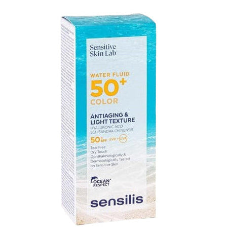 Sensilis Sun Sensitive Skin Water Fluide Color anti Âge SPF 50 50 ml Sensilis Sun Sensitive Skin Water Fluide Color anti Âge SPF 50 50 ml