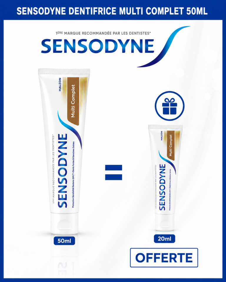 Sensodyne Dentifrice Soin multi Complet 50 ml = multi Complet 20 ml