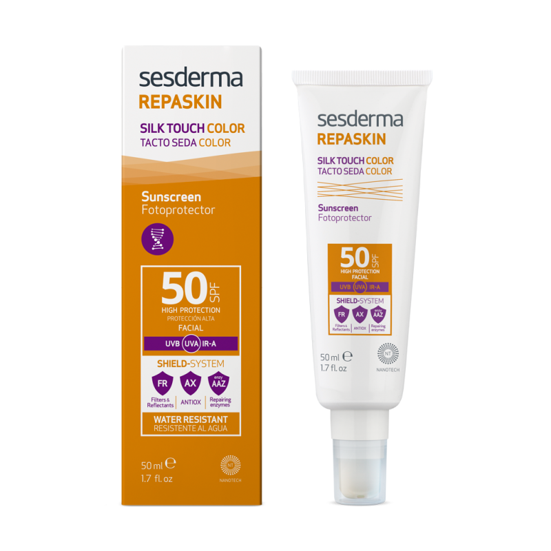 Sesderma Repaskin Silk Touch Texture Soyeuse Teintée SPF 50 Sesderma Repaskin Silk Touch Texture Soyeuse Teintée SPF 50