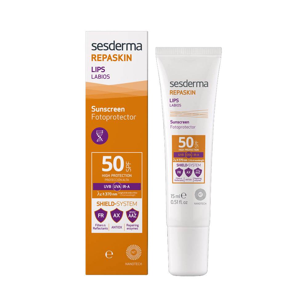Sesderma Repaskin Lips SPF50+ Stick Lèvres Protection Solaire 15ml 🎁 Sesderma Repaskin Lips SPF50+ Stick Lèvres Protection Solaire 15ml 🎁