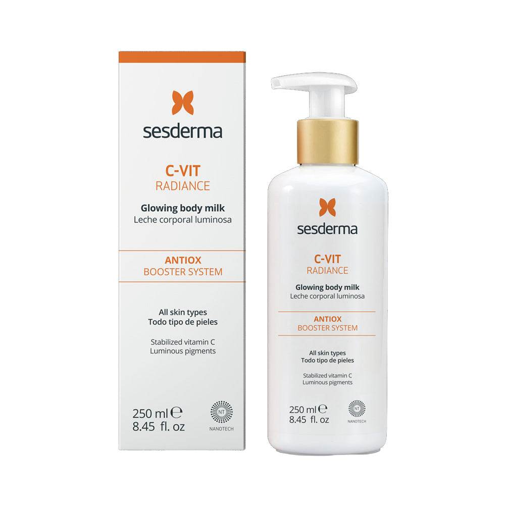 Sesderma C-VIT Radiance Body Milk Lait Corps Éclat Vitamine C 250ml 🎁 Sesderma C-VIT Radiance Body Milk Lait Corps Éclat Vitamine C 250ml 🎁
