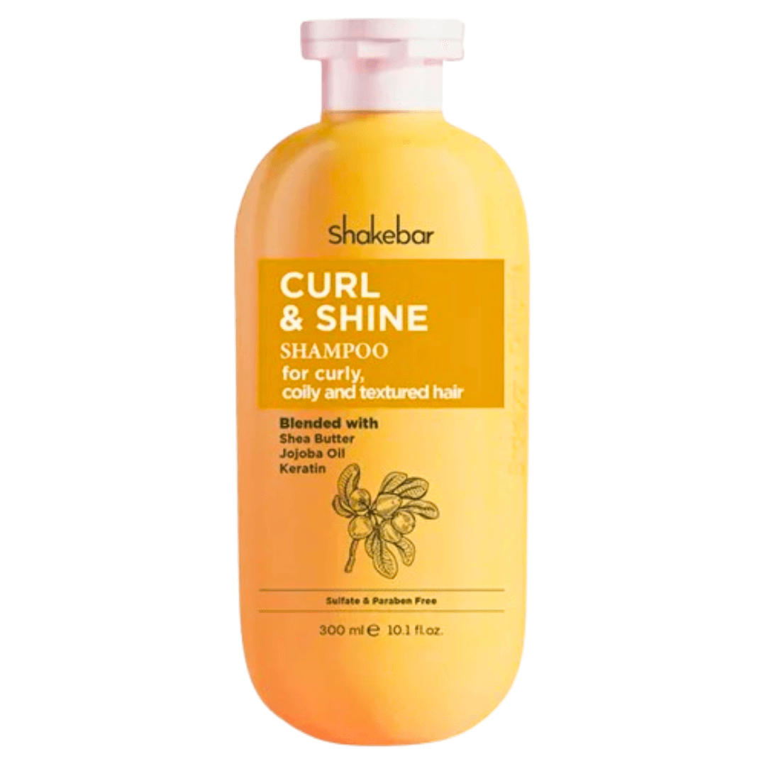 Shakebar Curl & Shine Hair Shampoo 300ml - Shampoing Définition Boucles Brillance Shakebar Curl & Shine Hair Shampoo 300ml - Shampoing Définition Boucles Brillance