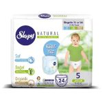 Sleepy Natural 5 Pants Junior 11-18kg 24 Pièces