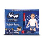 Sleepy Jeans Natural 4, Pants Maxi 7-14 kg 30 Pièces