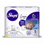 Sleepy Natural 5 Pants Nuit Junior 11-20kg 24 Pièces