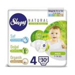 Sleepy Natural 4 Couches Maxi 7-14kg 30 Pièces