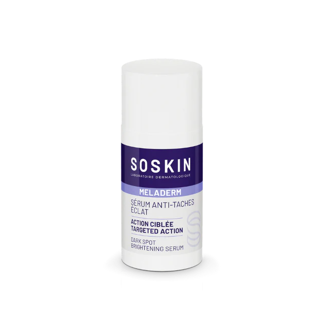 SOSKIN Meladerm Sérum Anti-Taches Éclat Dépigmentant Intensif Teint Unifié Lumineux SOSKIN Meladerm Sérum Anti-Taches Éclat Dépigmentant Intensif Teint Unifié Lumineux