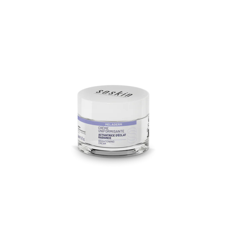 SOSKIN Meladerm Crème Uniformisante 50ml Crème Dépigmentante Teint Unifié Lumineux Anti-Taches