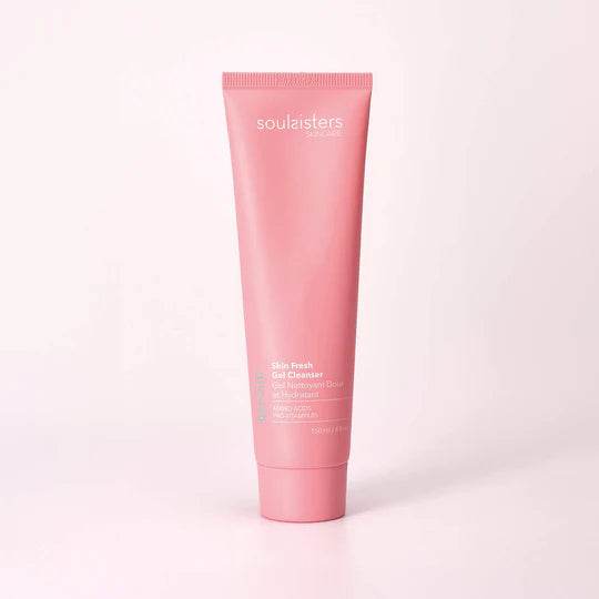 SOUL SISTERS Gel Nettoyant Doux Rose Nettoyant Visage Délicat Peau Sensible Hydratant Apaisant Naturel Quotidien SOUL SISTERS Gel Nettoyant Doux Rose Nettoyant Visage Délicat Peau Sensible Hydratant Apaisant Naturel Quotidien