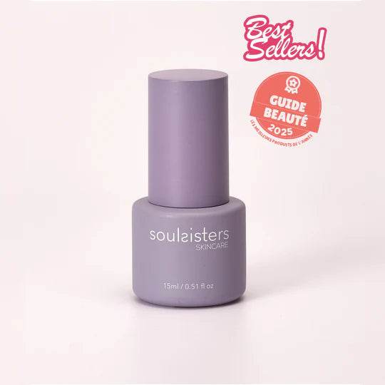 SOUL SISTERS Sérum Repulpant et Hydratant 15ml Violet Anti-Âge Hydratation Intense Effet Liftant Éclat SOUL SISTERS Sérum Repulpant et Hydratant 15ml Violet Anti-Âge Hydratation Intense Effet Liftant Éclat