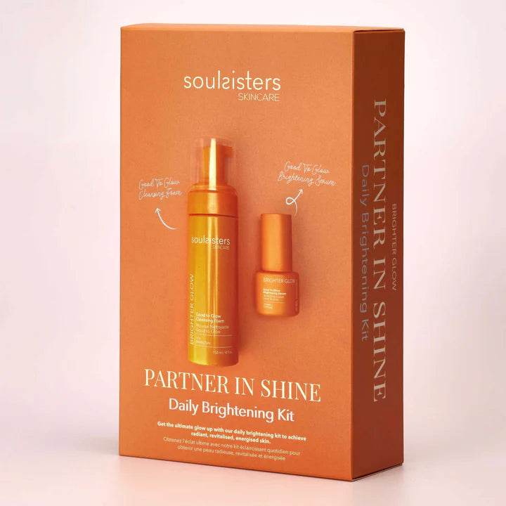 SOUL SISTERS Kit Éclat Instantané Routine Beauté Complète Anti-Âge Hydratation Éclat Lumineux Premium