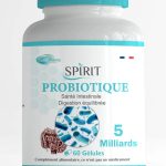 SPIRIT Probiotique 60 Gélules Flore Intestinale Digestion Immunité Transit
