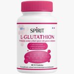 SPIRIT L-Glutathion 60 Gélules Antioxydant Détox Foie Protection Cellulaire