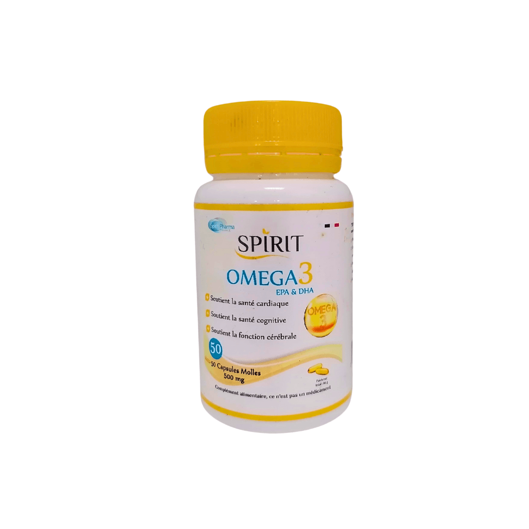 Spirit Omega 3 500mg 50 Capsules Spirit Omega 3 500mg 50 Capsules