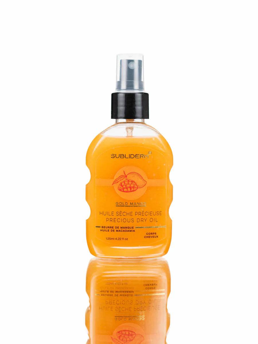 Subliderm Huile Sèche Précieuse Gold Mango 125ml Subliderm Huile Sèche Précieuse Gold Mango 125ml