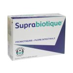 SUPRABIOTIQUE Probiotiques Flore Intestinale 16 Gélules Équilibre Digestif Immunité Renforcée Cure 16 Jours