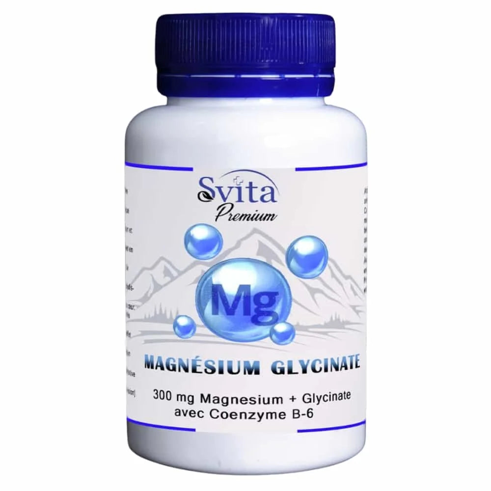 Svita Premium Magnésium Glycinate 300mg - 40 Gélules Svita Premium Magnésium Glycinate 300mg - 40 Gélules