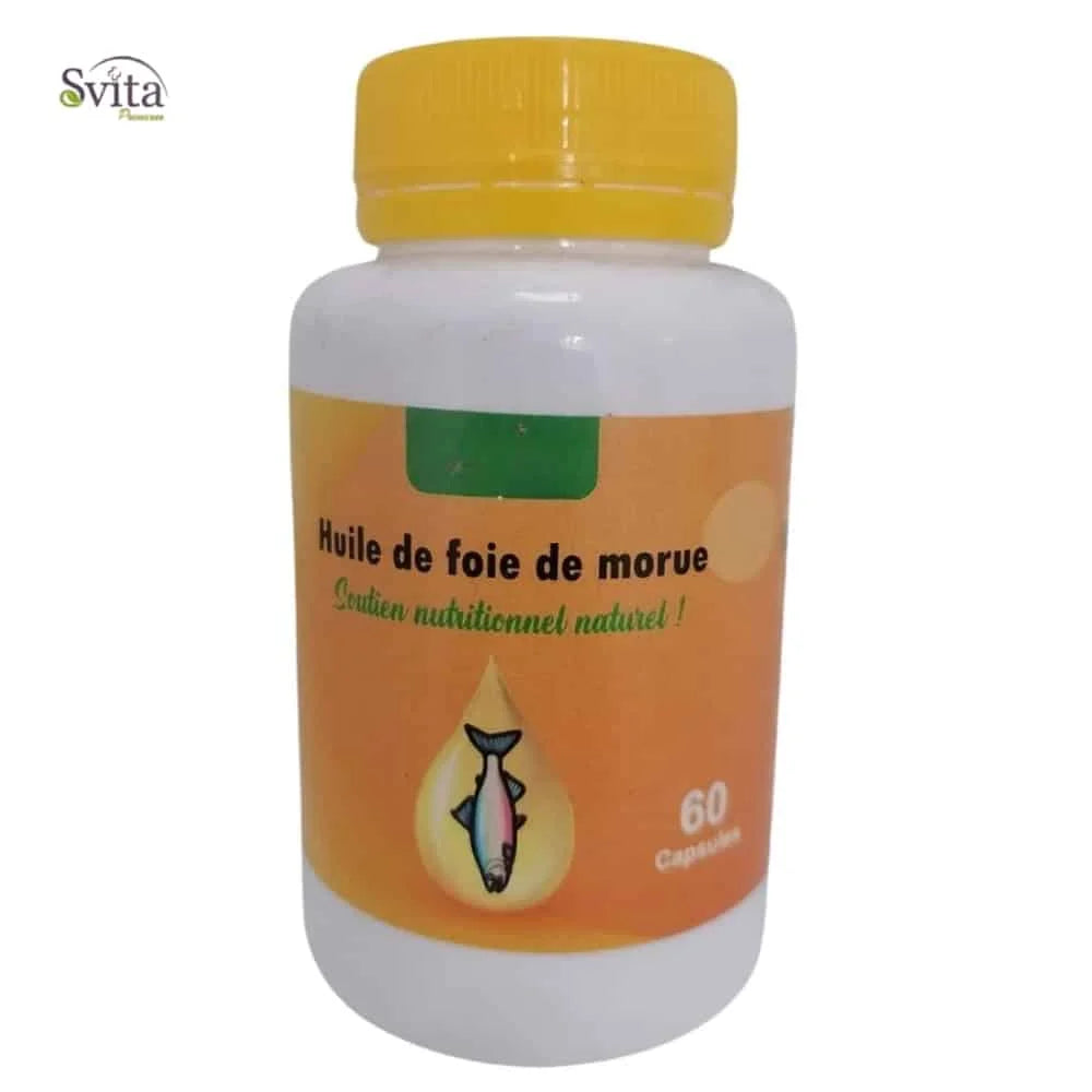 Svita Premium Huile de Foie de Morue - 60 Capsules Svita Premium Huile de Foie de Morue - 60 Capsules