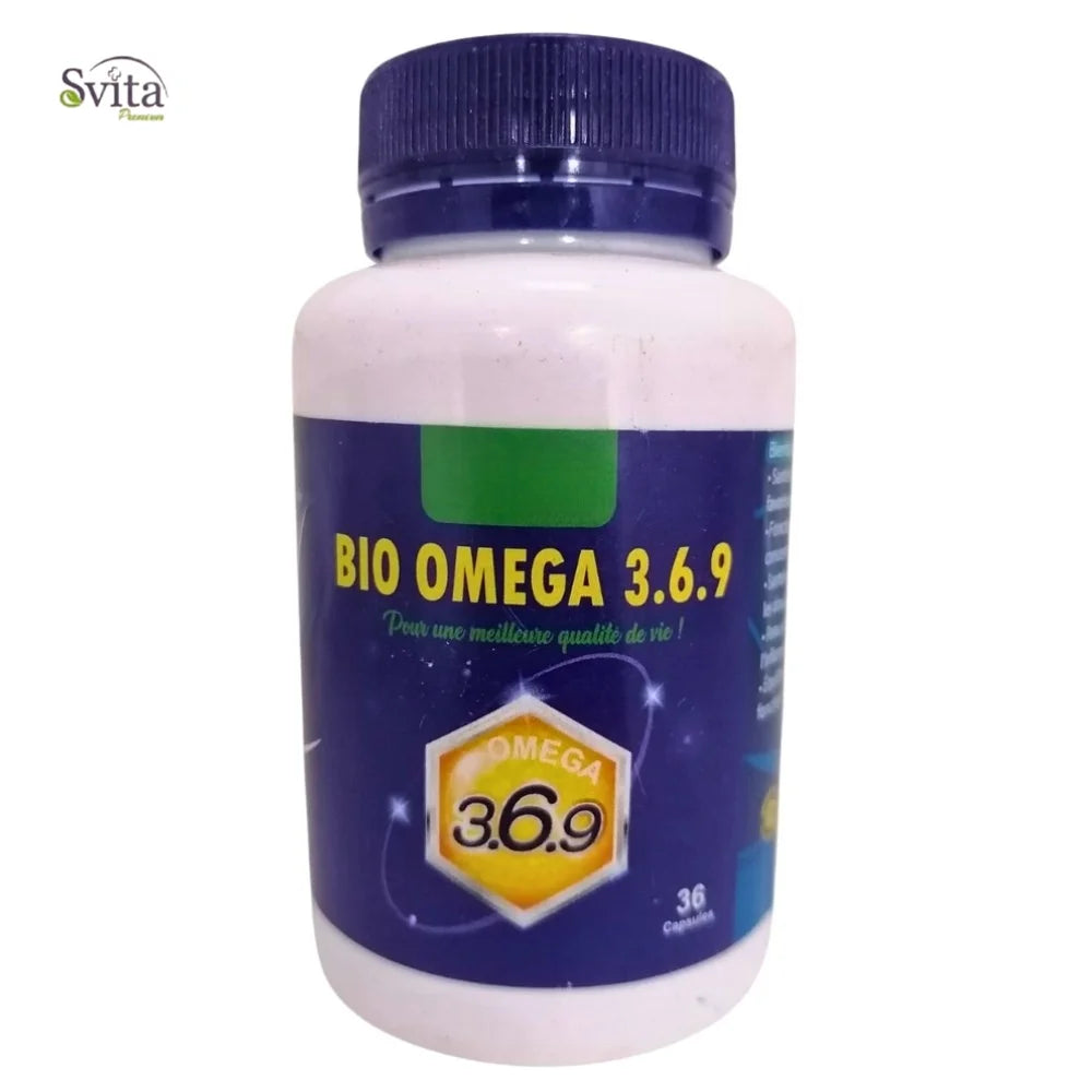 Svita Premium Bio Omega 3.6.9 36 Capsules - Cœur Cerveau Articulations Svita Premium Bio Omega 3.6.9 36 Capsules - Cœur Cerveau Articulations