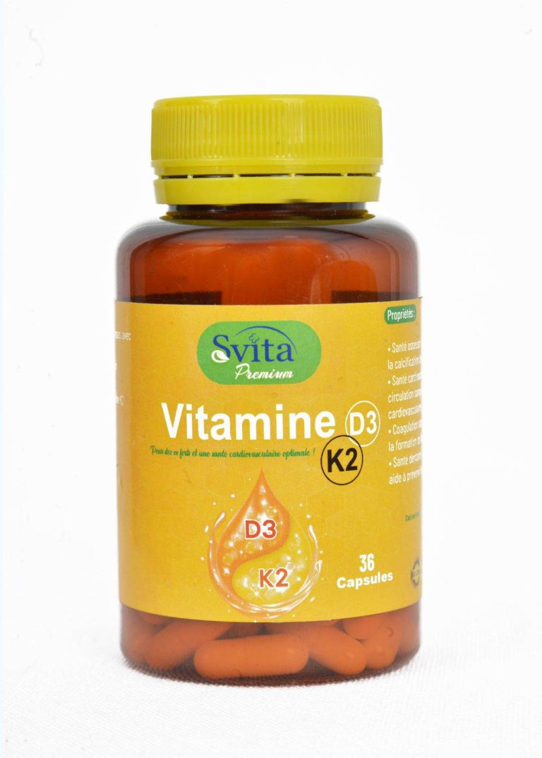 Svita Premium Vitamine D3 K2 36 Capsules