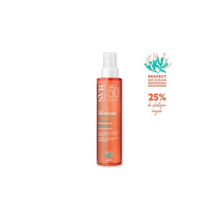 SVR Sun Secure- Huile Biodégradable Sèche Fini Satiné SPF 50 200 ml