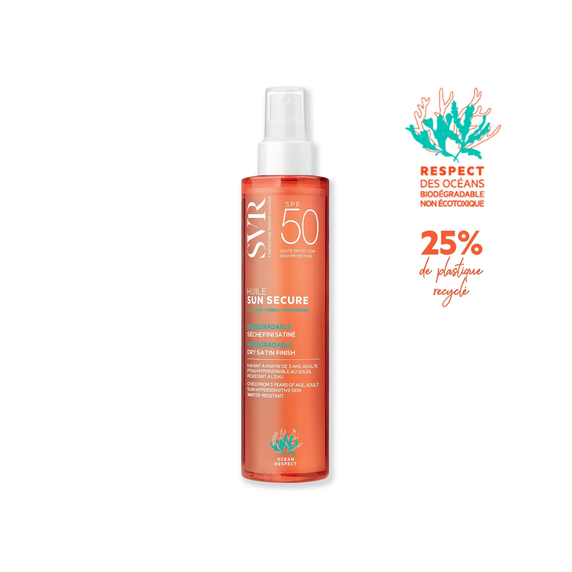 SVR Sun Secure Huile Sèche SPF 50+ 200 ml SVR Sun Secure Huile Sèche SPF 50+ 200 ml