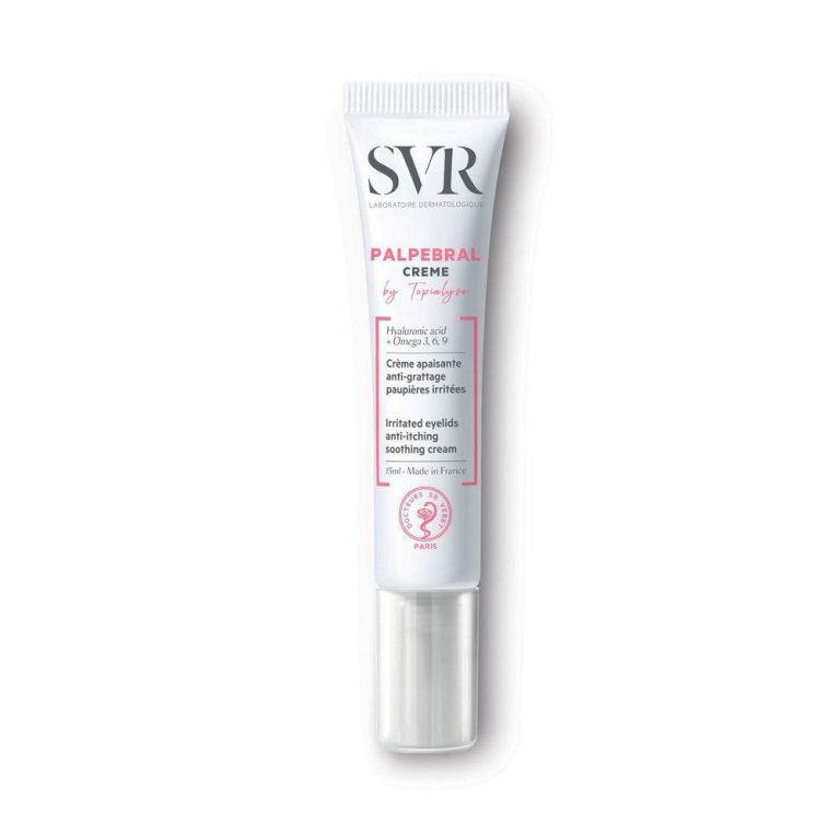 SVR PALPEBRAL By Topialyse Crème 15ml - Crème Apaisante Paupières Sensibles Premium