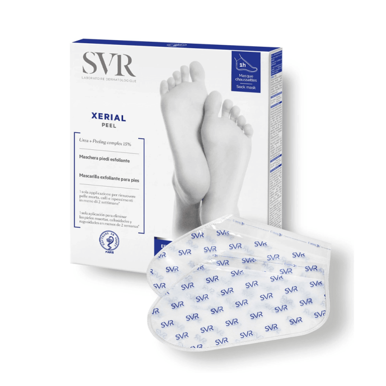 SVR Xerial Peel Masque Chaussettes Exfoliant Pieds 2x20ml