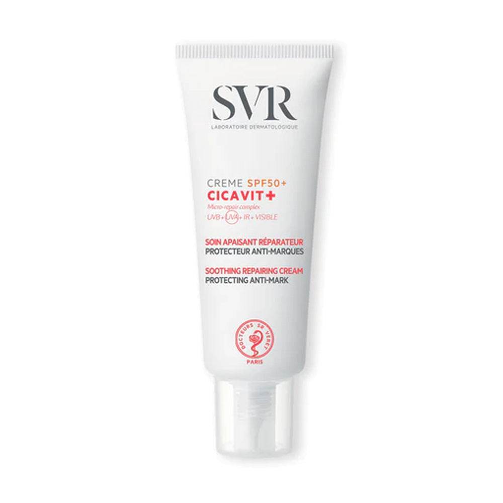 SVR Cicavit+ Crème Réparatrice SPF50+ Peaux Abîmées 40ml SVR Cicavit+ Crème Réparatrice SPF50+ Peaux Abîmées 40ml